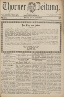 Thorner Zeitung : Gegründet 1760. 1877, Nro. 204 (2 September)