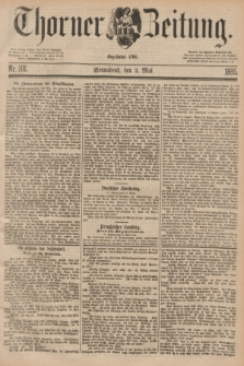 Thorner Zeitung : Begründet 1760. 1885, Nr. 101 (2 Mai)