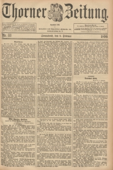 Thorner Zeitung : Begründet 1760. 1896, Nr. 33 (8 Februar)