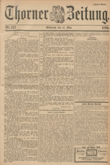 Thorner Zeitung. 1896, Nr. 122 (27 Mai) - Zweites Blatt