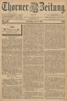 Thorner Zeitung : Begründet 1760. 1896, Nr. 123 (28 Mai)