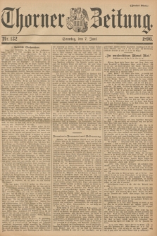 Thorner Zeitung. 1896, Nr. 132 (7 Juni) - Zweites Blatt