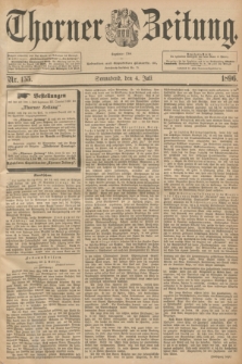 Thorner Zeitung : Begründet 1760. 1896, Nr. 155 (4 Juli) + dod.