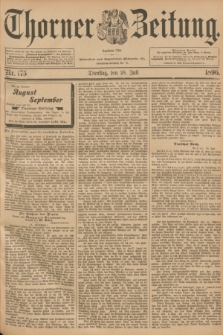 Thorner Zeitung : Begründet 1760. 1896, Nr. 175 (28 Juli)