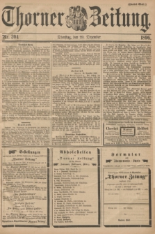 Thorner Zeitung. 1896, Nr. 304 (29 Dezember) - Zweites Blatt