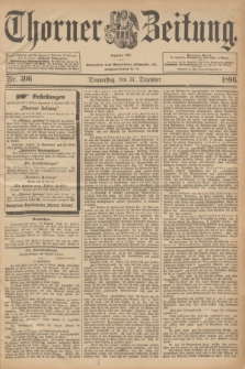 Thorner Zeitung : Begründet 1760. 1896, Nr. 306 (31 Dezember)