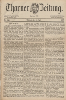 Thorner Zeitung : Begründet 1760. 1883, Nr. 158 (11 Juli)