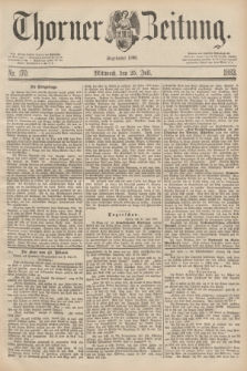 Thorner Zeitung : Begründet 1760. 1883, Nr. 170 (25 Juli)