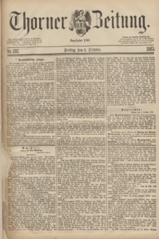 Thorner Zeitung : Begründet 1760. 1883, Nr. 232 (5 October)