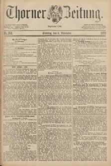 Thorner Zeitung : Begründet 1760. 1883, Nr. 264 (11 November) + dod.