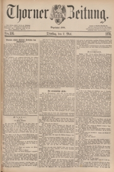 Thorner Zeitung : Begründet 1760. 1878, Nro. 106 (7 Mai)