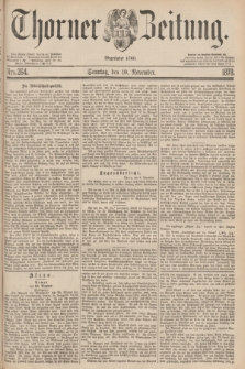 Thorner Zeitung : Begründet 1760. 1878, Nro. 264 (10 November) + dod.
