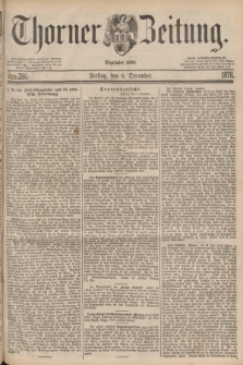 Thorner Zeitung : Begründet 1760. 1878, Nro. 286 (6 December)