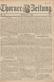 Thorner Zeitung. 1898, Nr. 55 (6 März) - Zweites Blatt