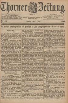 Thorner Zeitung : Begründet 1760. 1898, Nr. 130 (7 Juni)