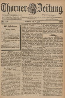 Thorner Zeitung : Begründet 1760. 1898, Nr. 149 (29 Juni)