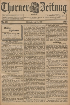 Thorner Zeitung : Begründet 1760. 1898, Nr. 167 (20 Juli)
