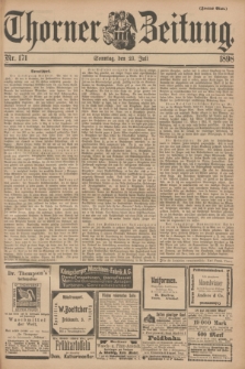 Thorner Zeitung. 1898, Nr. 171 (23 Juli) - Zweites Blatt