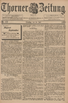 Thorner Zeitung : Begründet 1760. 1898, Nr. 172 (26 Juli)
