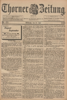 Thorner Zeitung : Begründet 1760. 1898, Nr. 173 (27 Juli)