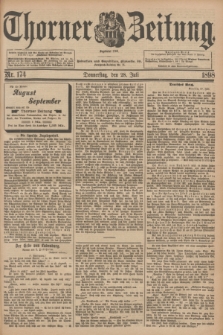 Thorner Zeitung : Begründet 1760. 1898, Nr. 174 (28 Juli)