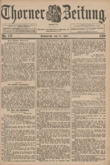 Thorner Zeitung : Begründet 1760. 1898, Nr. 176 (30 Juli)