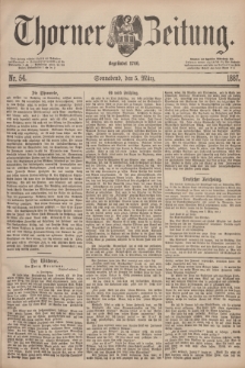 Thorner Zeitung : Begründet 1760. 1887, Nr. 54 (5 März)