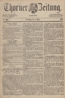 Thorner Zeitung : Begründet 1760. 1887, Nr. 106 (8 Mai) + dod.