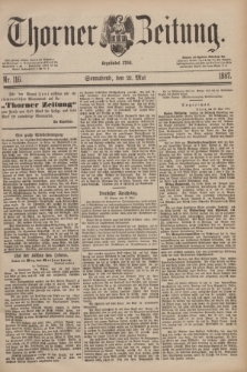 Thorner Zeitung : Begründet 1760. 1887, Nr. 116 (21 Mai)