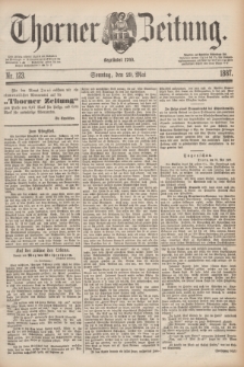 Thorner Zeitung : Begründet 1760. 1887, Nr. 123 (29 Mai) + dod.