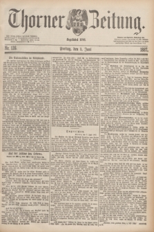 Thorner Zeitung : Begründet 1760. 1887, Nr. 126 (3 Juni)