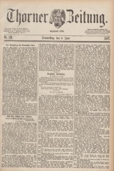 Thorner Zeitung : Begründet 1760. 1887, Nr. 131 (9 Juni)