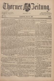 Thorner Zeitung : Begründet 1760. 1889, Nr. 167 (20 Juli) + wkładka