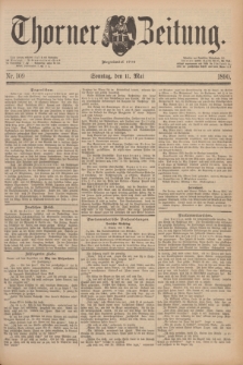 Thorner Zeitung : Begründet 1760. 1890, Nr. 109 (11 Mai) + dod.