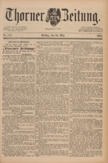 Thorner Zeitung : Begründet 1760. 1890, Nr. 123 (30 Mai)