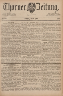 Thorner Zeitung : Begründet 1760. 1890, Nr. 156 (8 Juli)