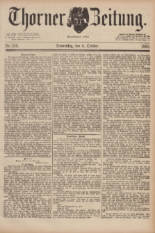 Thorner Zeitung : Begründet 1760. 1890, Nr. 236 (9 October)