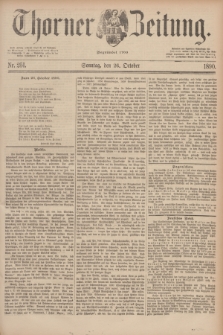 Thorner Zeitung : Begründet 1760. 1890, Nr. 251 (26 October) + dod.