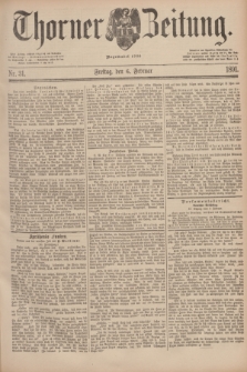 Thorner Zeitung : Begründet 1760. 1891, Nr. 31 (6 Februar)