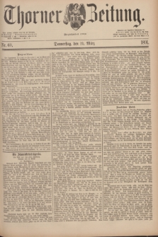 Thorner Zeitung : Begründet 1760. 1891, Nr. 60 (12 März)