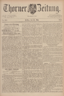 Thorner Zeitung : Begründet 1760. 1891, Nr. 122 (29 Mai)