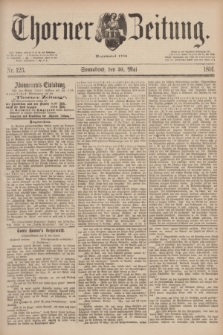 Thorner Zeitung : Begründet 1760. 1891, Nr. 123 (30 Mai)