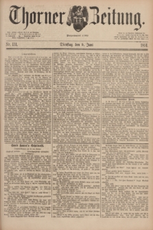Thorner Zeitung : Begründet 1760. 1891, Nr. 131 (9 Juni)