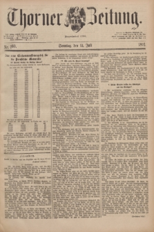 Thorner Zeitung : Begründet 1760. 1891, Nr. 160 (12 Juli) + dod.