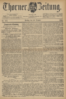 Thorner Zeitung : Begründet 1760. 1892, Nr. 253 (28 Oktober)