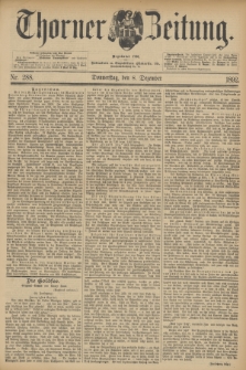 Thorner Zeitung : Begründet 1760. 1892, Nr. 288 (8 Dezember)