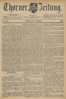 Thorner Zeitung : Begründet 1760. 1892, Nr. 289 (9 Dezember)