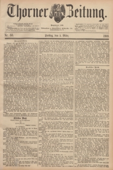 Thorner Zeitung : Begründet 1760. 1893, Nr. 53 (3 März)