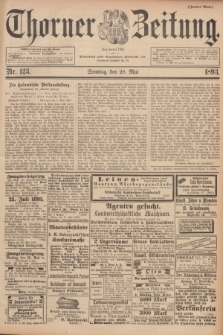 Thorner Zeitung : Begründet 1760. 1893, Nr. 123 (28 Mai) - Zweites Blatt