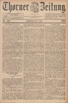 Thorner Zeitung : Begründet 1760. 1893, Nr. 128 (3 Juni)